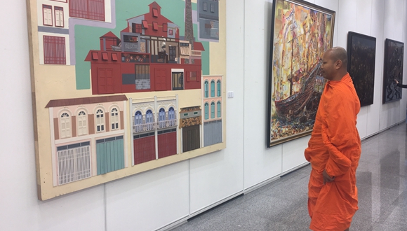 “泰国艺术家眼中的海上丝路”展览曼谷开幕