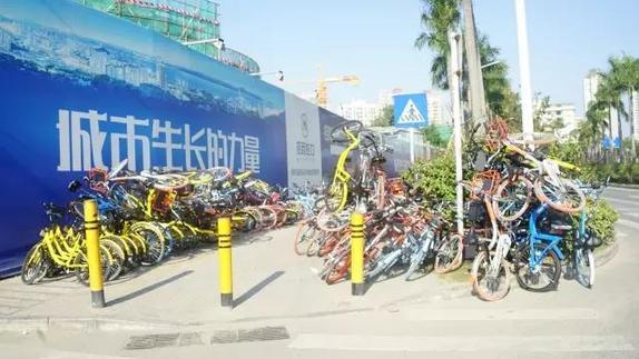 200辆共享单车乱停放！蛇口海上世界沦为重灾区