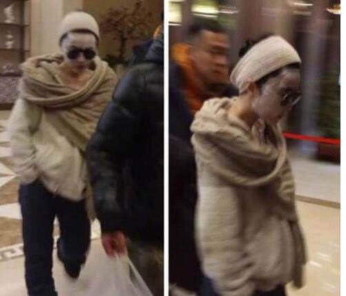 范冰冰合影阿拉蕾